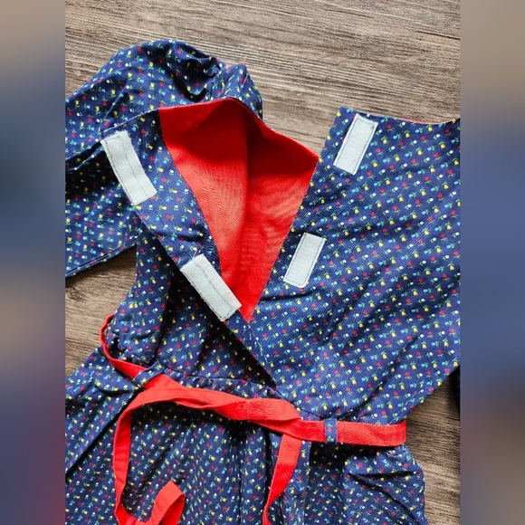 Vintage Handmade Floral Long Sleeved Dress - Picture 4 of 4